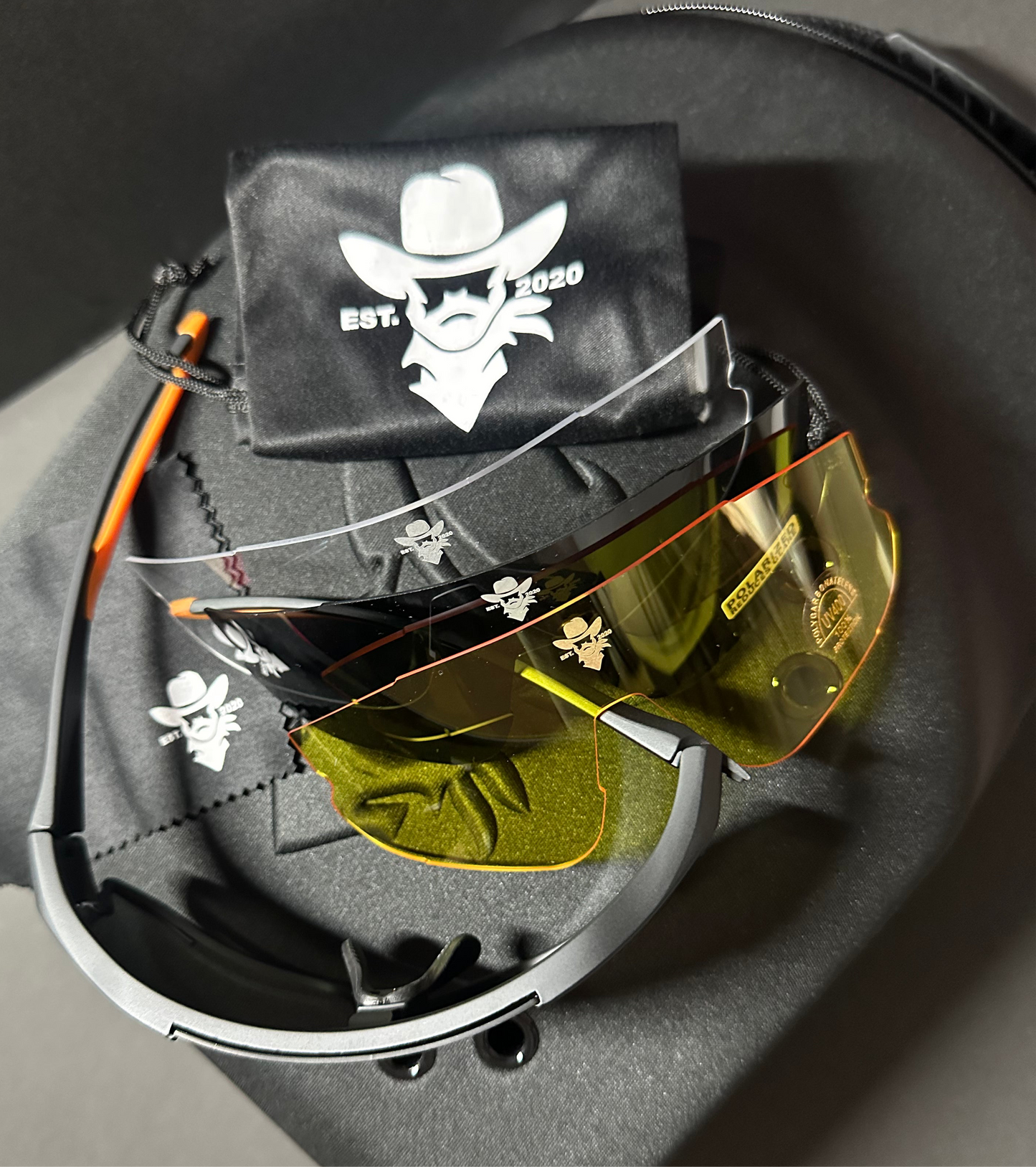 LENTE SPORT Naranjado