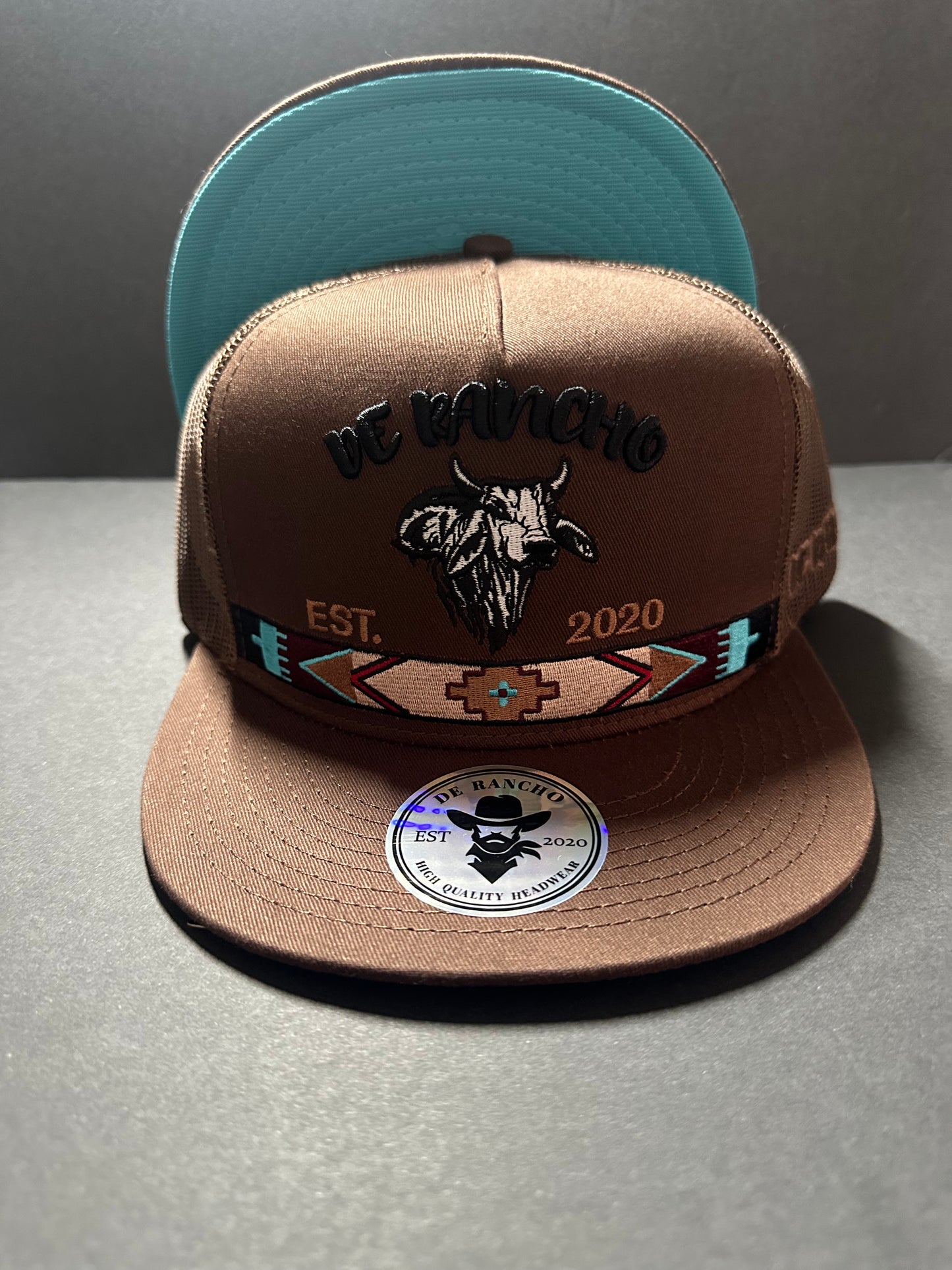 Gorra De Rancho AZTEC brown