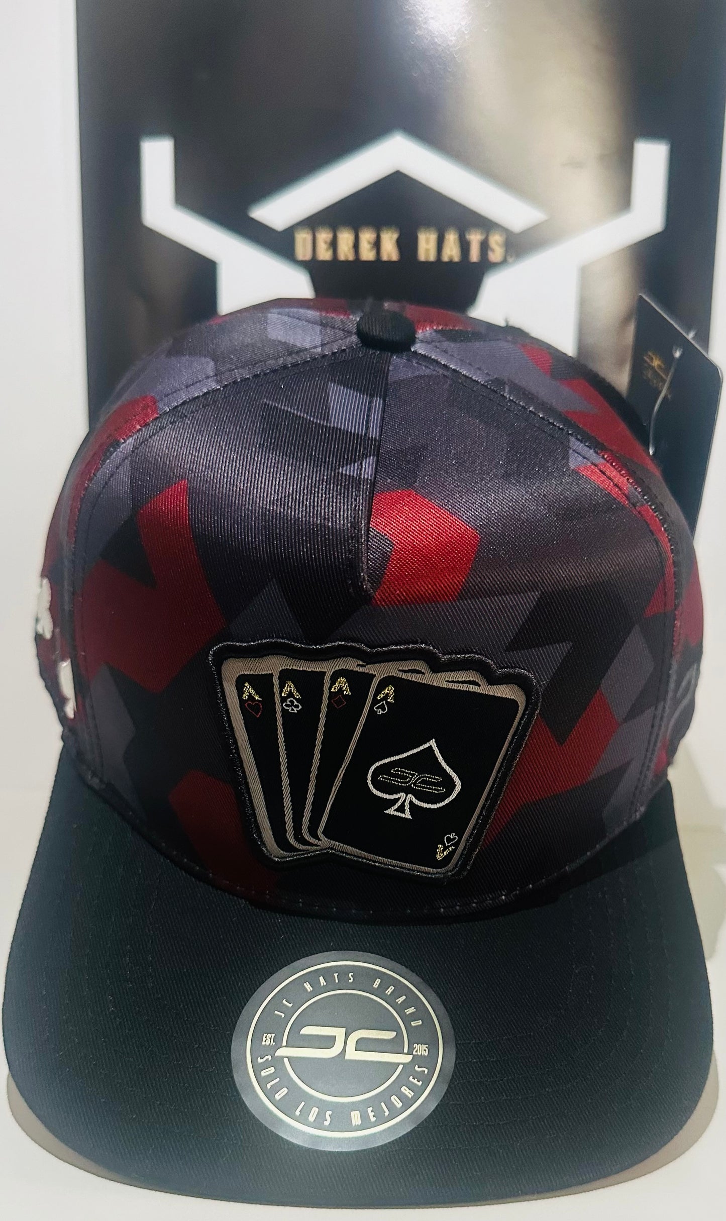 Gorra POKER RED