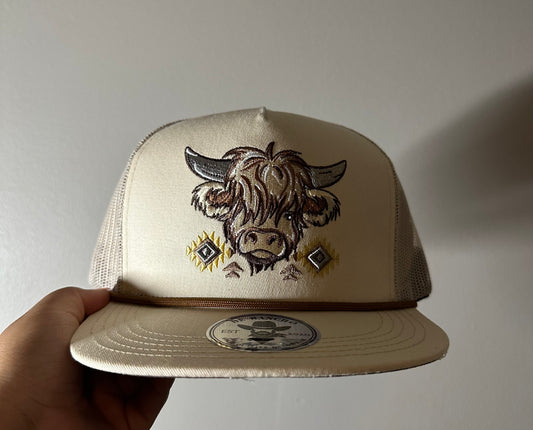De Rancho Highland Cow beige